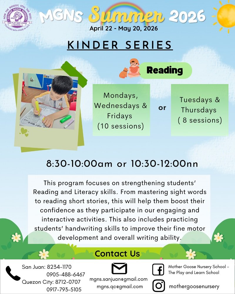 Kinder Reading